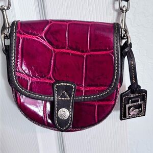 Dooney and Bourke Croc-Embossed Crossbody Bag